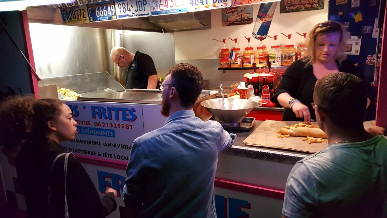La friterie!