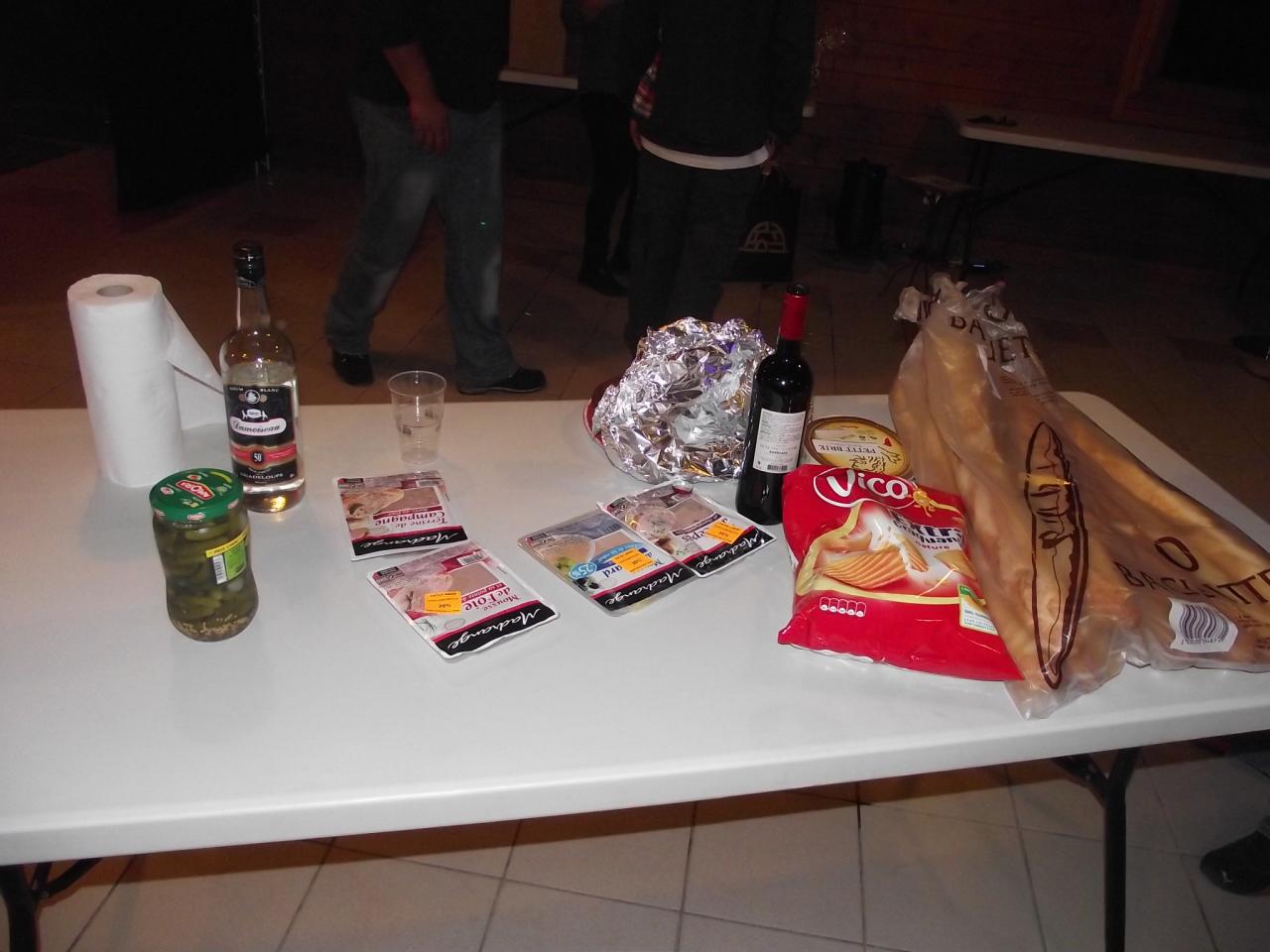 Pour prendre des forces avant la soirée