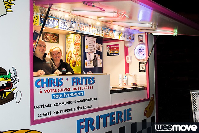 Christelle et sa friterie
