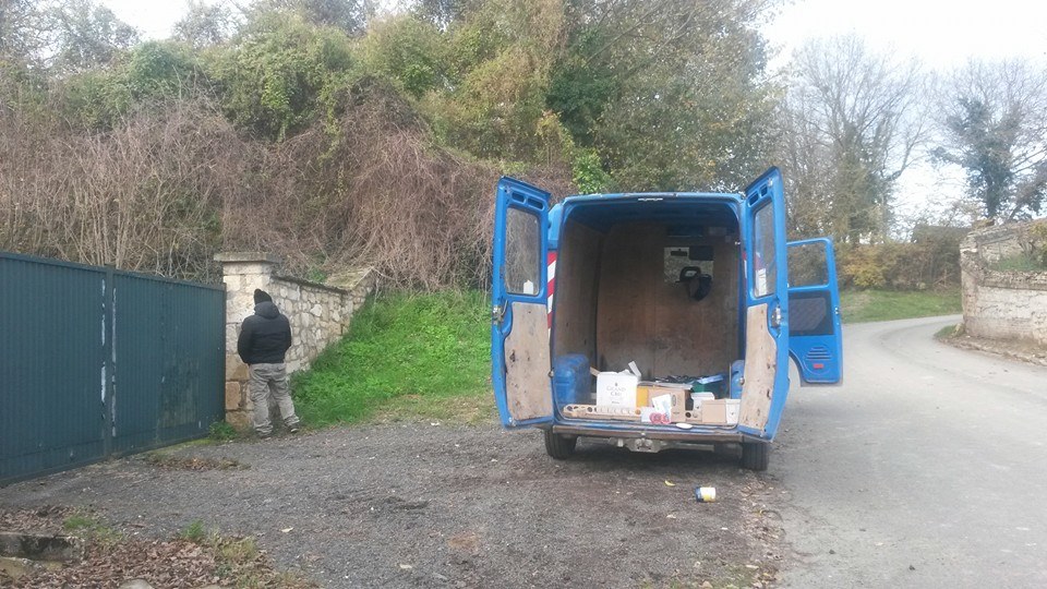 Retour des fûts chez Vincent... dure la dégustation!